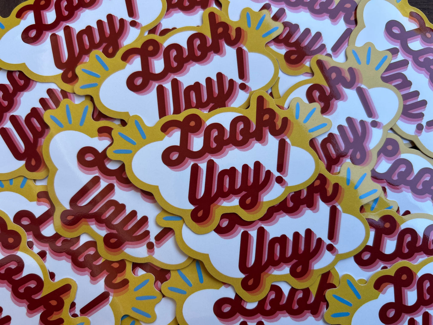 LOOK YAY! Sticker