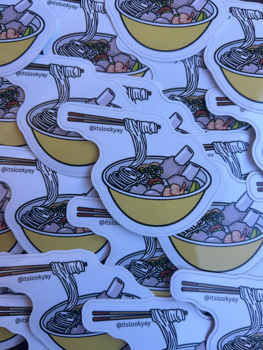 Kathiew | Cambodian Noodle Soup Sticker