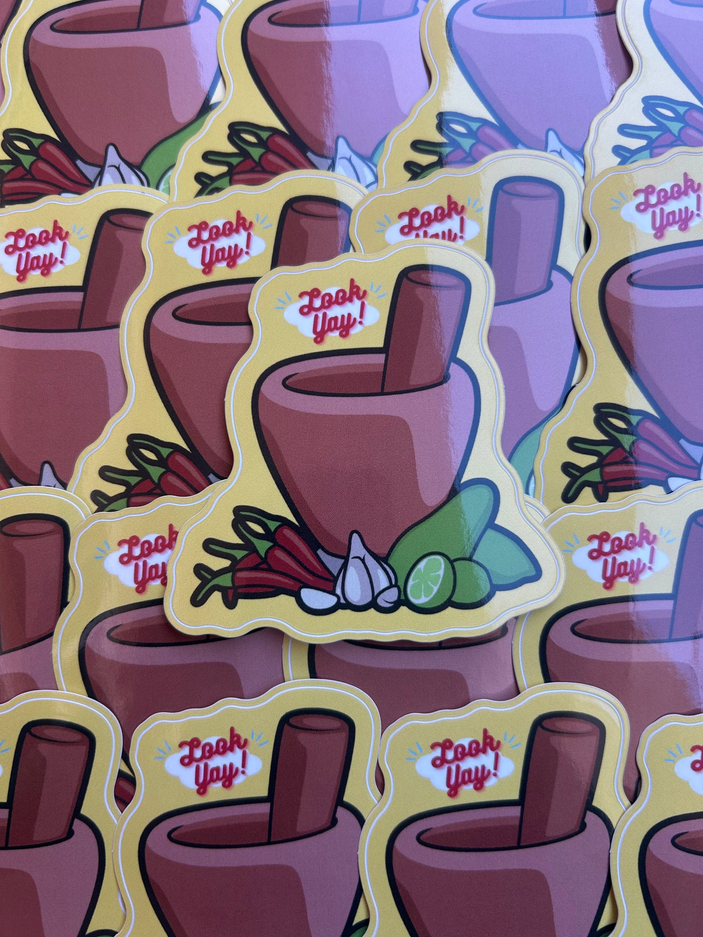 Papaya Salad | Bok La Hong Sticker